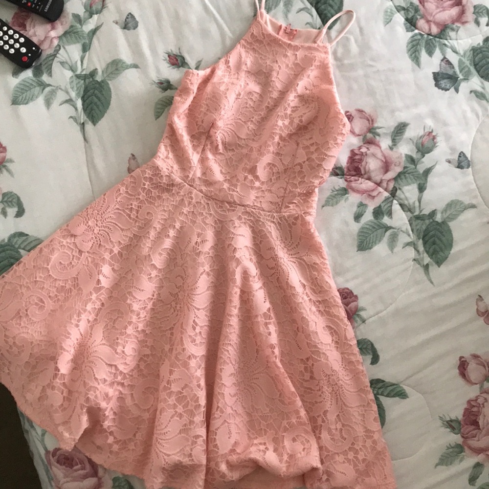 Blush Pink Papaya Dress